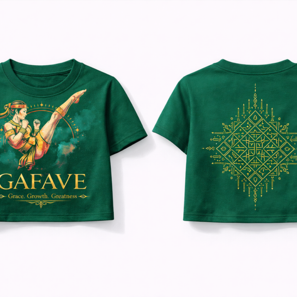 Warrior Goddess Crop Tee